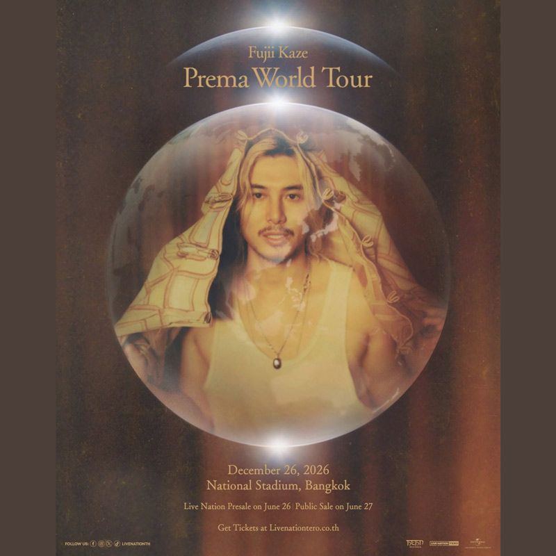 Fujii Kaze Prema World Tour Bangkok 2026