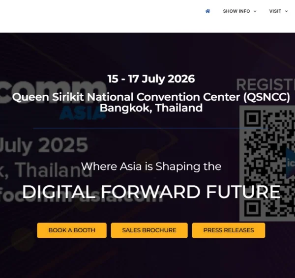 InfoComm Asia is Asia’s premier Professional AudioVisual and Transformative Solutions event, taking place from 15 – 17 July 2026 at Queen Sirikit National Convention Centre, Bangkok. The show connects global Pro AV manufacturers, technology, and solution providers with vertical market buyers and AV and IT integrators seeking cutting-edge solutions, fostering a strong presence in the Asia Pacific market, including Cambodia, China, Indonesia, Japan, Laos, Malaysia, Singapore, South Korea, Thailand, The Philippines, Vietnam, and more.