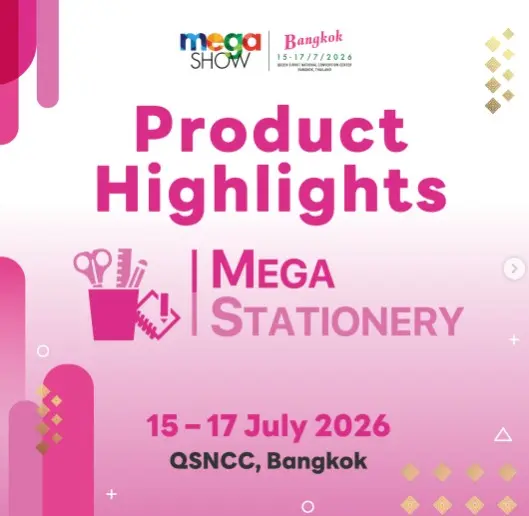 This MEGA SHOW Bangkok 2026 will host more than 1,000 targeted suppliers from Chinese Mainland, Hong Kong, Taiwan, Thailand, Japan, India, Vietnam, South Korea, Malaysia, Indonesia, and etc., showcasing their latest products and designs in Home, Gifts & Premiums, Consumer Electronics, Home Appliances, Hardware, Outdoor Products, Stationery, and many more. Don’t miss out the golden opportunity to meet with high-quality suppliers, negotiate effectively, and enhance your business efficiency—all while experiencing the vibrant atmosphere of Bangkok!